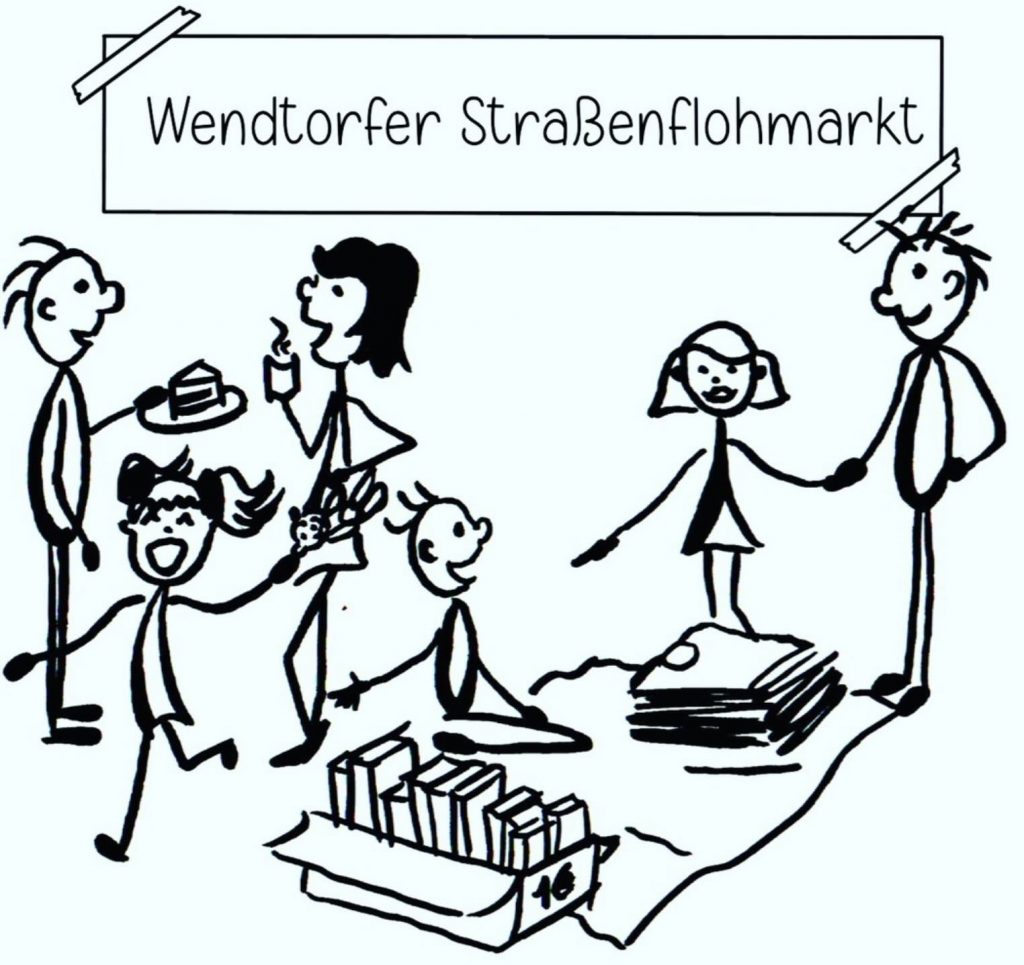 Logo Wendtorfer Straßenflohmarkt